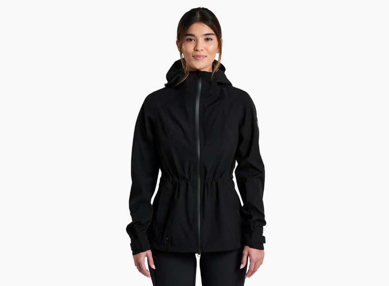 Impermeable Kuhl Stretch Voyagr mujer en color negro