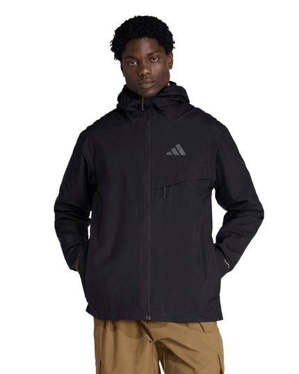 Cortaviento impermeable Terrex MT 2L Rain J en color negro