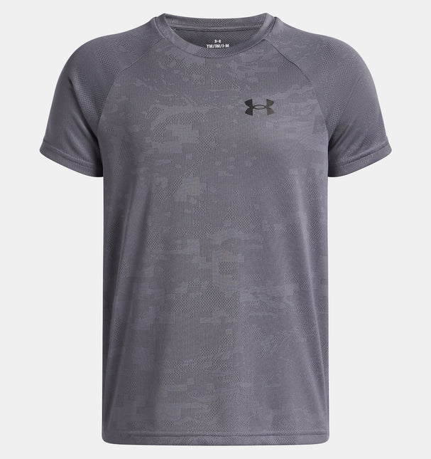 Polera Under Armour Tech Jacquard 2.0 en color gris