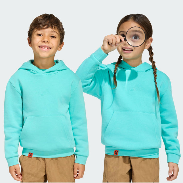 Polerón TERREX poleron unisex niños terrex k mc mt hoodie en color turquesa