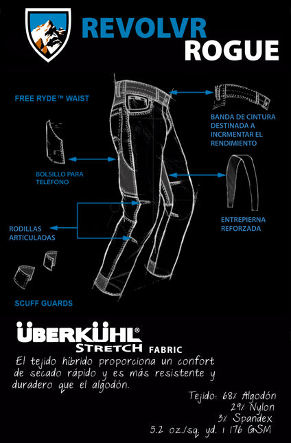 PANTALON KUHL REVOLVR TAPERED