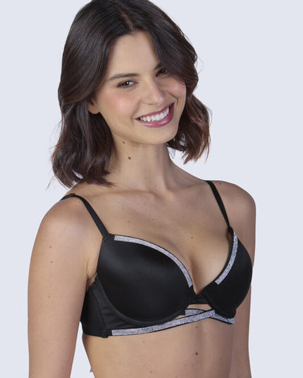 SOSTEN LADY GENNY MICROFIBRA CON PUSH UP