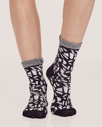 CALCETIN LADY GENNY COTTON CON LUREX