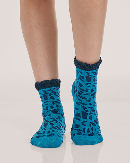 CALCETIN LADY GENNY COTTON CON LUREX