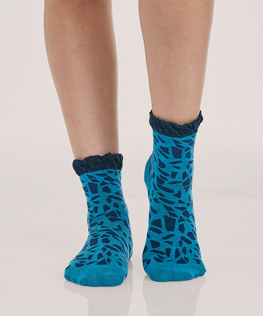 CALCETIN LADY GENNY COTTON CON LUREX