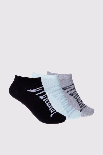 Accesorio EVERLAST calceta tripack everlast bronx en color menta