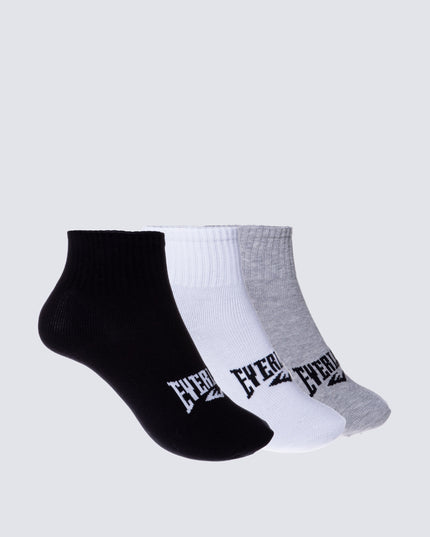 CALCETA TRIPACK ANKLE EVERLAST BRONX - MAWI