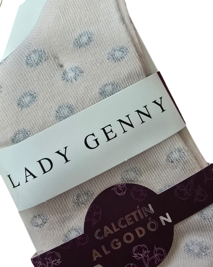 CALCETIN LADY GENNY ESTAMPADO (SIN COSTURA)