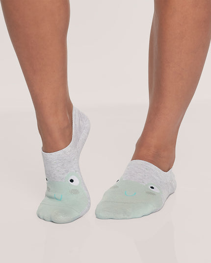 Calcetín Lady Genny Invisible en color gris