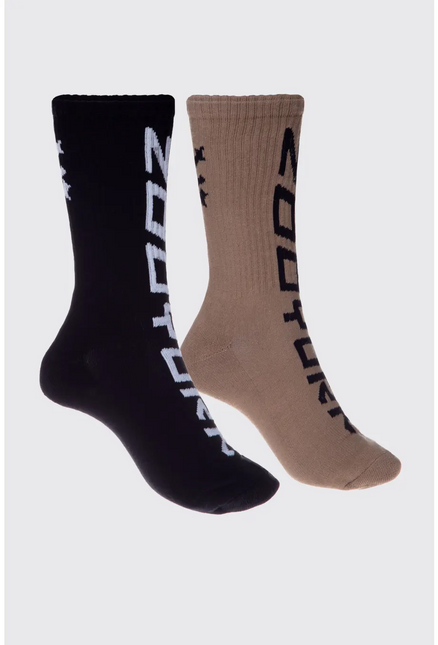 CALCETA ZOO YORK BIPACK LONG AWESOME