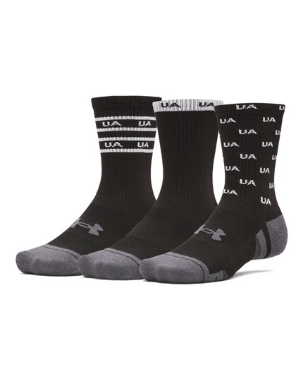 CALCETA UNDER ARMOUR PERF TECH NOV 3PK CREW