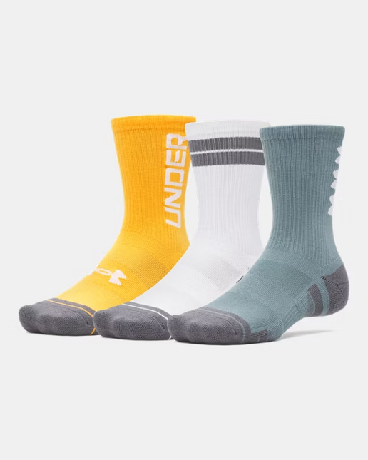 CALCETA UNDER ARMOUR PERF TECH NOV 3PK CREW