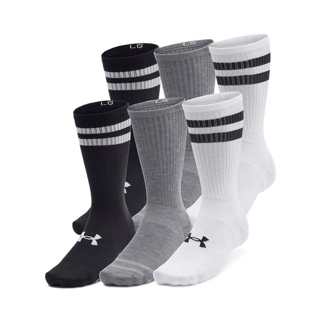 CALCETA UNDER ARMOUR ESSENTIAL 6PK CREW