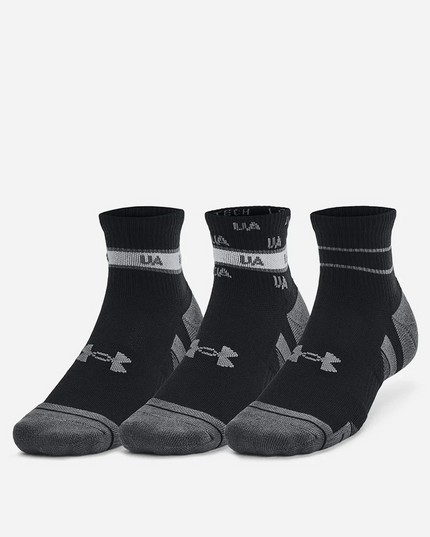 SOQUETE UNDER ARMOUR PERF TECH NVLTY 3PK