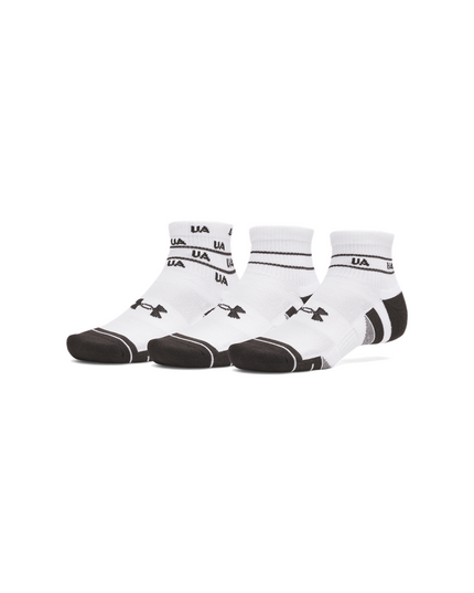 SOQUETE UNDER ARMOUR PERF TECH NVLTY 3PK