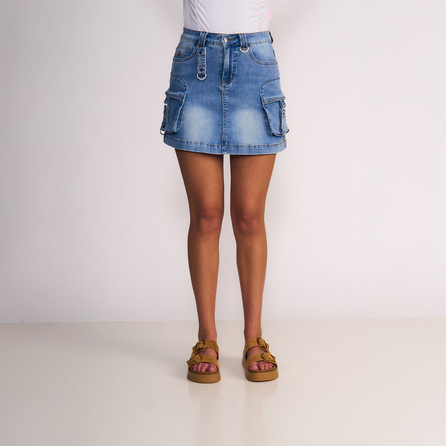 FALDA IL GIOCO DENIM