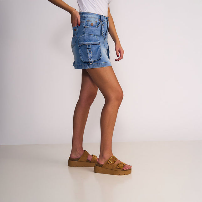 FALDA IL GIOCO DENIM