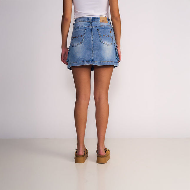 FALDA IL GIOCO DENIM