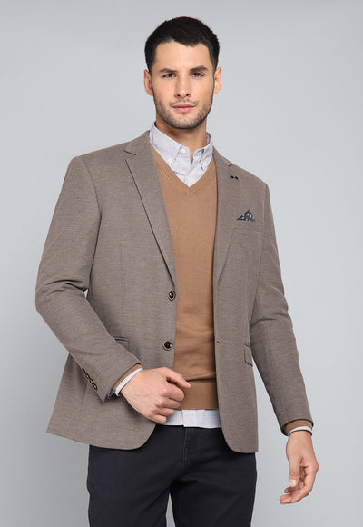 Accesorio ARROW blazer arrow knit bt en color cafe