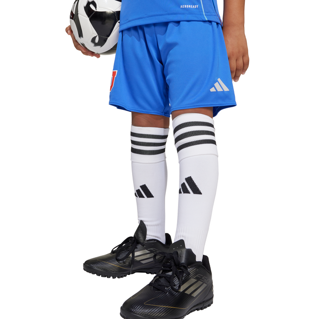 TRAJE DE SHORT UNISEX NIÑOS ADIDASUNIVESIDAD DE CHILE