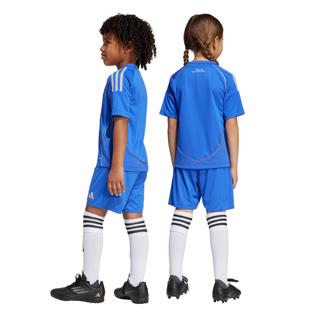 TRAJE DE SHORT UNISEX NIÑOS ADIDASUNIVESIDAD DE CHILE