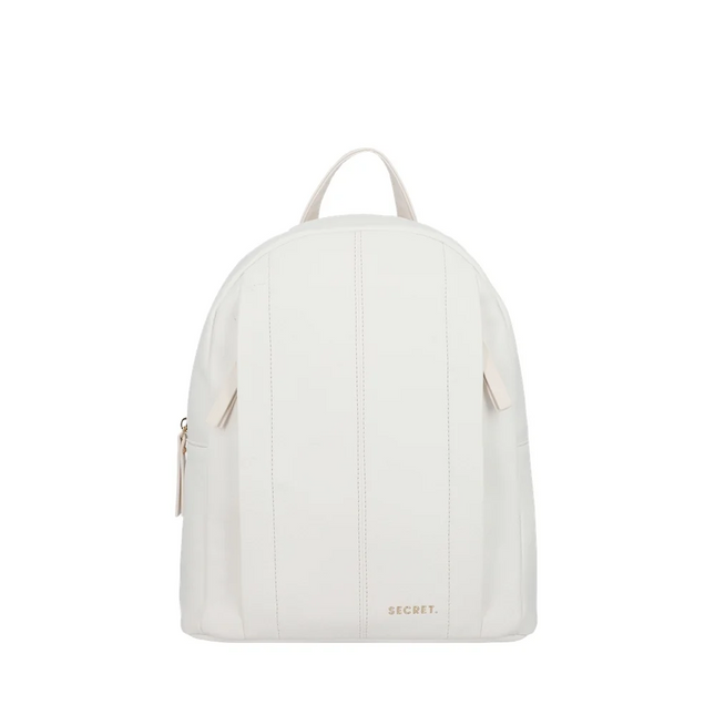 Mochila Secret Albury tamaño M en color marfil