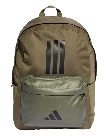 Mochila ADIDAS Mochila Adidas Clsc Bars 3S en color oliva.