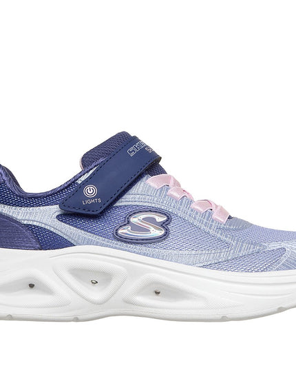 Zapatillas Skechers Sola Glow 2.0 en color azul marino y rosado