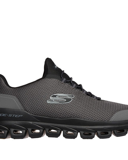 Zapatilla SKECHERS Glide-Step en color gris carbón