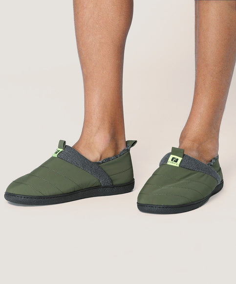 PANTUFLA ROCHESTER CERRADA ROCHESTER en color verde