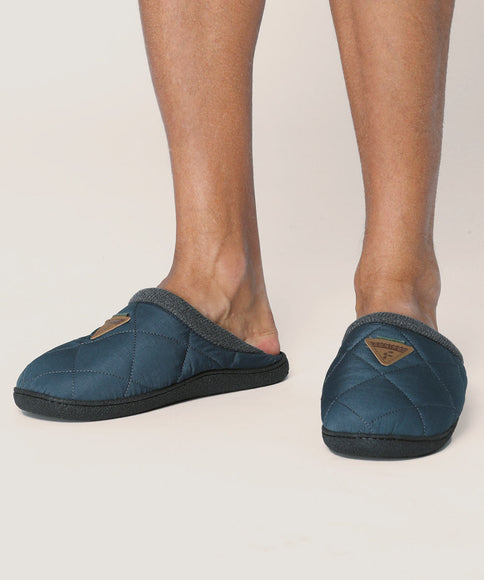 PANTUFLA ROCHESTER ABIERTA ROCHESTER en color azul