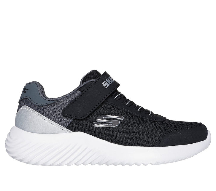 Zapatilla SKECHERS Bounder en color negro y plateado