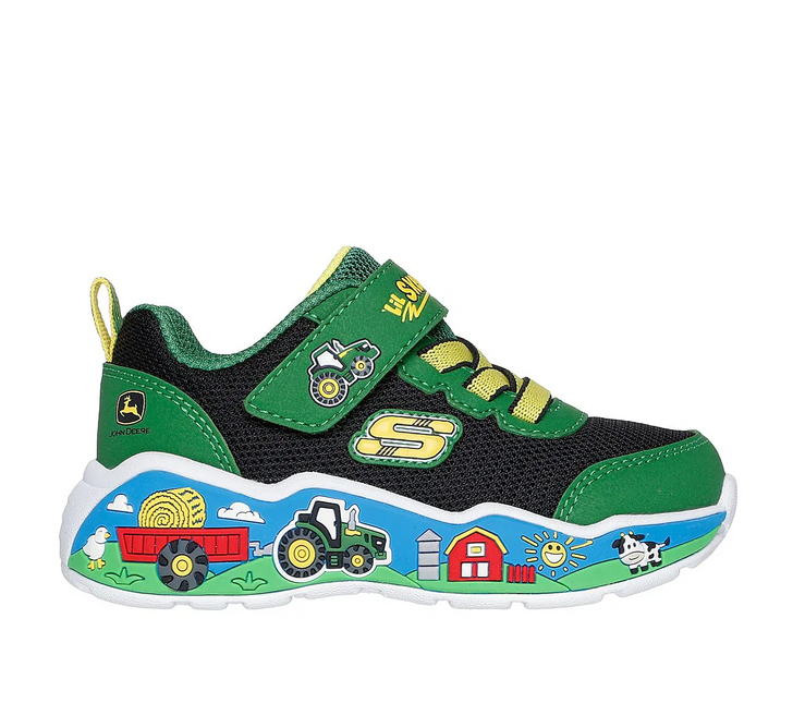 Zapatilla SKECHERS zapatilla skechers play scene en color green negro