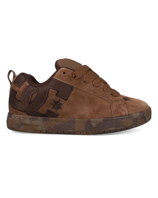 Zapatillas unisex DC Shoes Court Graffik en color café