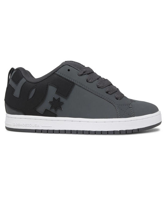 Zapatillas unisex DC Shoes Court Graffik en color gris y negro