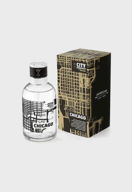 Perfume ARROW Perfume Arrow Chicago en color transparente.