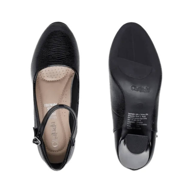 Zapato de mujer Chalada en color negro