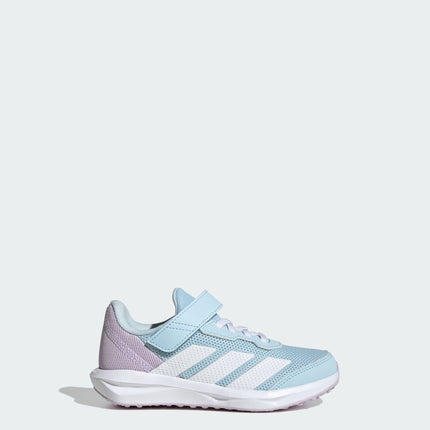 Zapatilla Adidas Faito EL K en color azul hielo