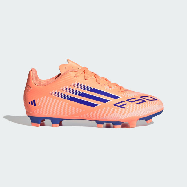 Zapatilla Adidas F50 Club FG/MG J en color naranjo
