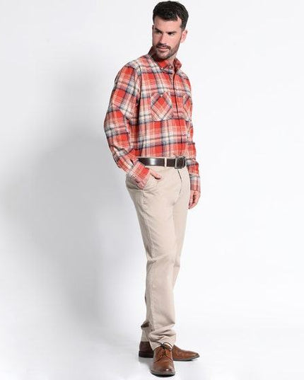 CAMISA KOTTING VILLELA FANTASIA REGULAR FIT - MAWI