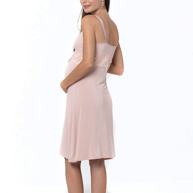 CAMISOLA LADY GENNY MELANGE VISCOSA MATERNAL - MAWI