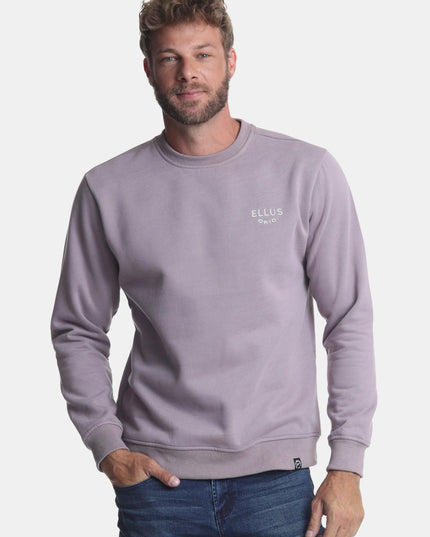 POLERÓN ELLUS CREW CREW NECK FLEECE SILICON - MAWI