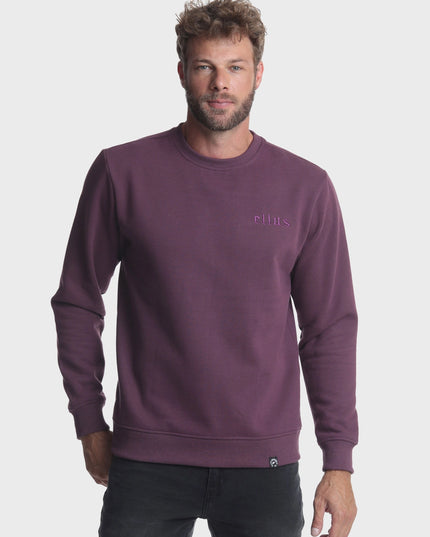 POLERÓN ELLUS CREW CREW NECK FLEECE SILICON - MAWI