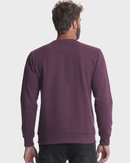 POLERÓN ELLUS CREW CREW NECK FLEECE SILICON - MAWI