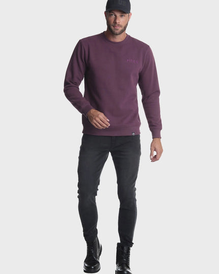 POLERÓN ELLUS CREW CREW NECK FLEECE SILICON - MAWI