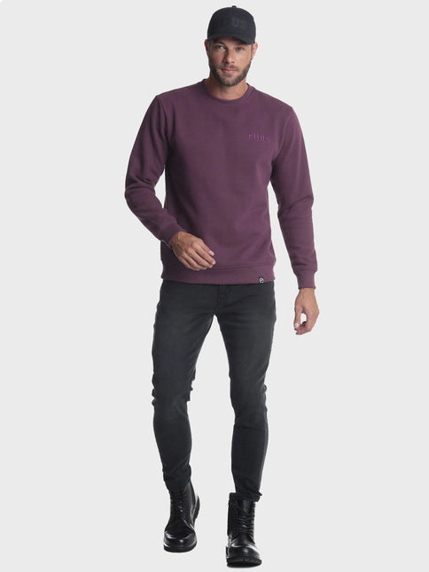POLERÓN ELLUS CREW CREW NECK FLEECE SILICON