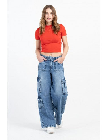 JEANS MOHICANO CARGO - MAWI