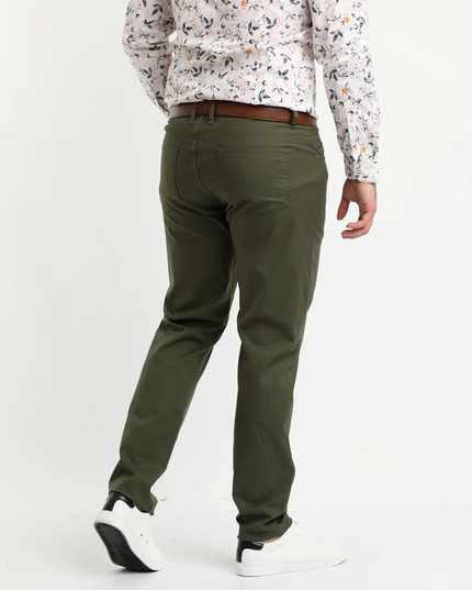 PANTALON GABARDINA POTROS SPANDEX