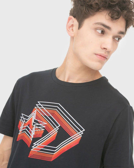 POLERA CONVERSE STAR CHEVRON DOUBLE DRIBBLE
