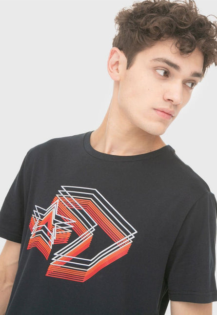 POLERA CONVERSE STAR CHEVRON DOUBLE DRIBBLE
